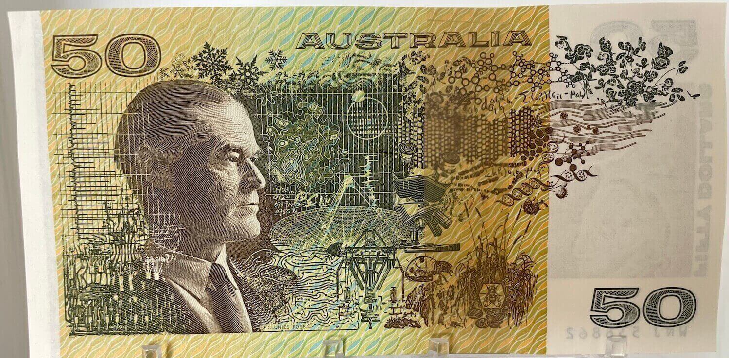 1991 $50 Note Part Bundle (85 Notes) Fraser/Cole R513 Uncirculated