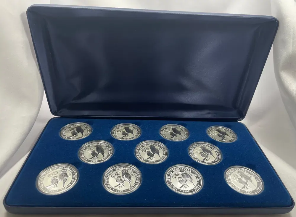 Australia 1999 Silver 11 Coin Privy Mark Set European Currencies