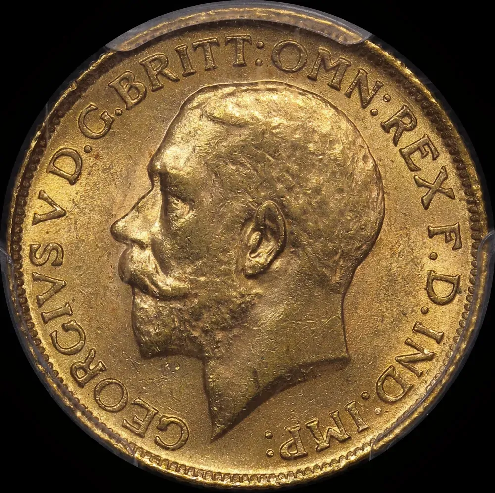 Great Britain 1912 Gold Sovereign S#3996 PCGS MS62 product image