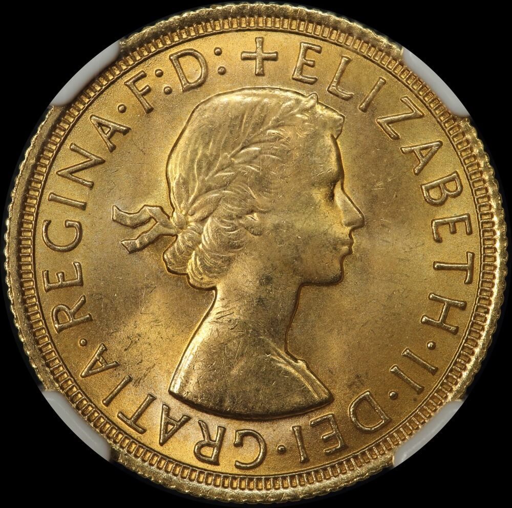 1967 Gold Sovereign Elizabeth S#4125 Uncirculated