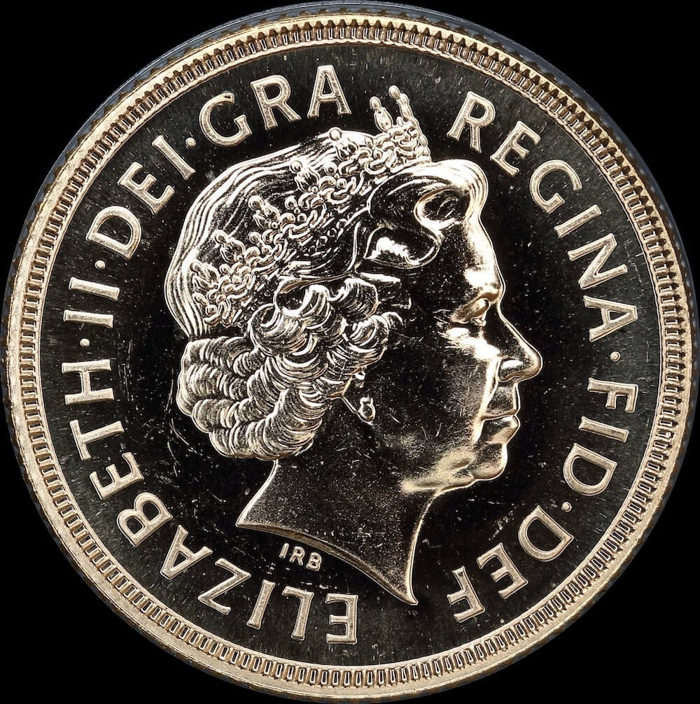 2000 Gold Sovereign Elizabeth II S# SC4 Uncirculated