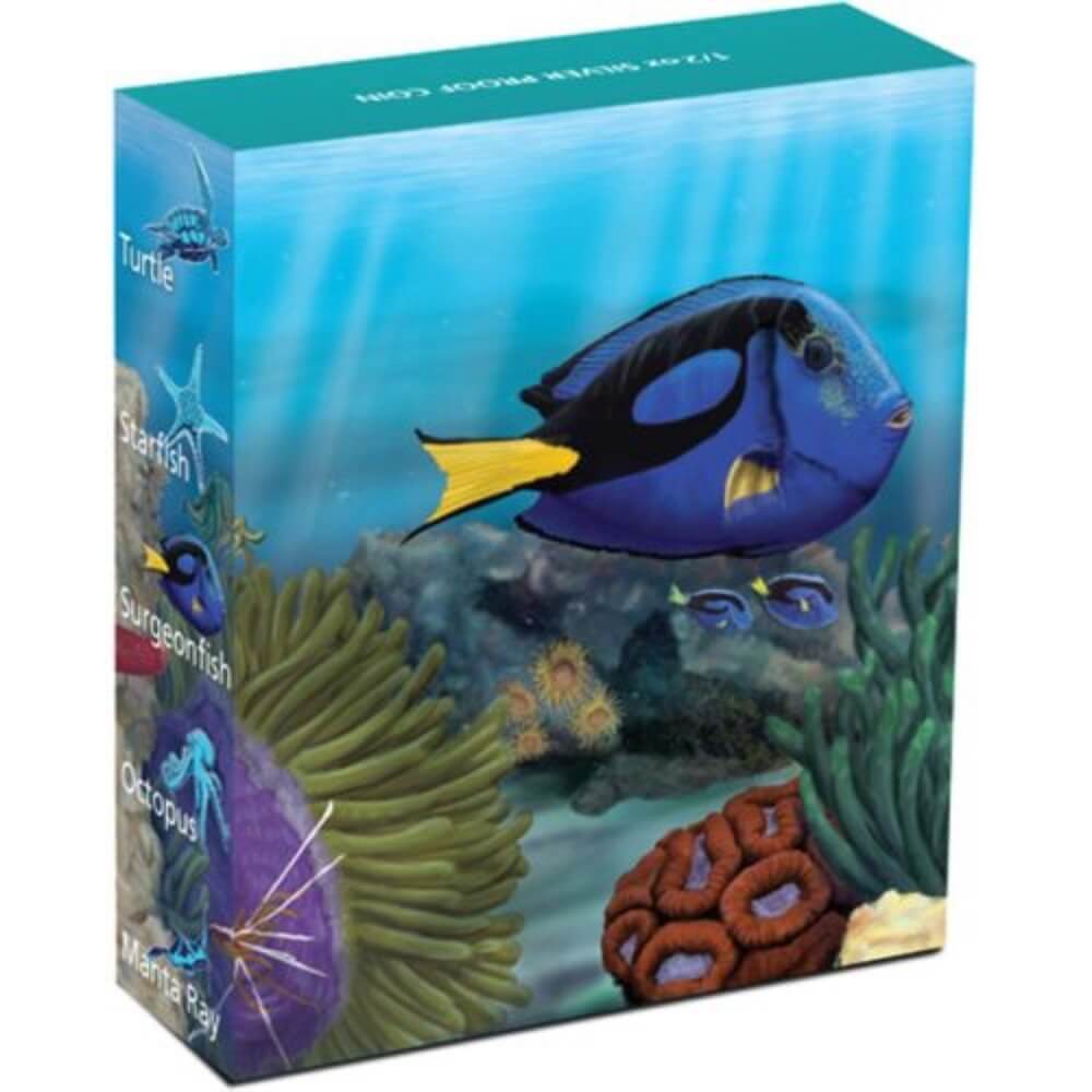 2011 Silver Half Ounce Proof Reef - Surgeon Fish product image