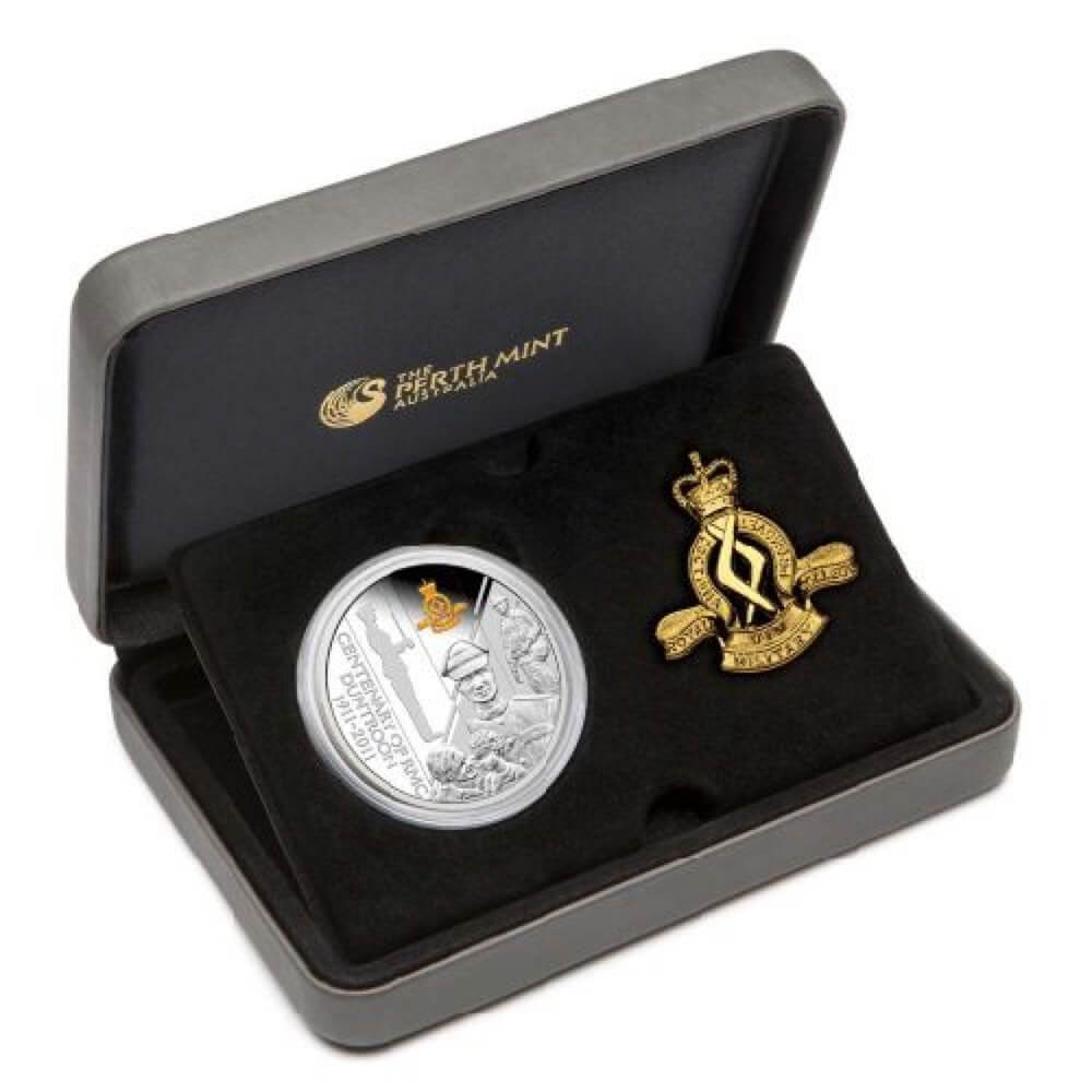 2011 Silver 1oz Proof Centenary of RMC Duntroon