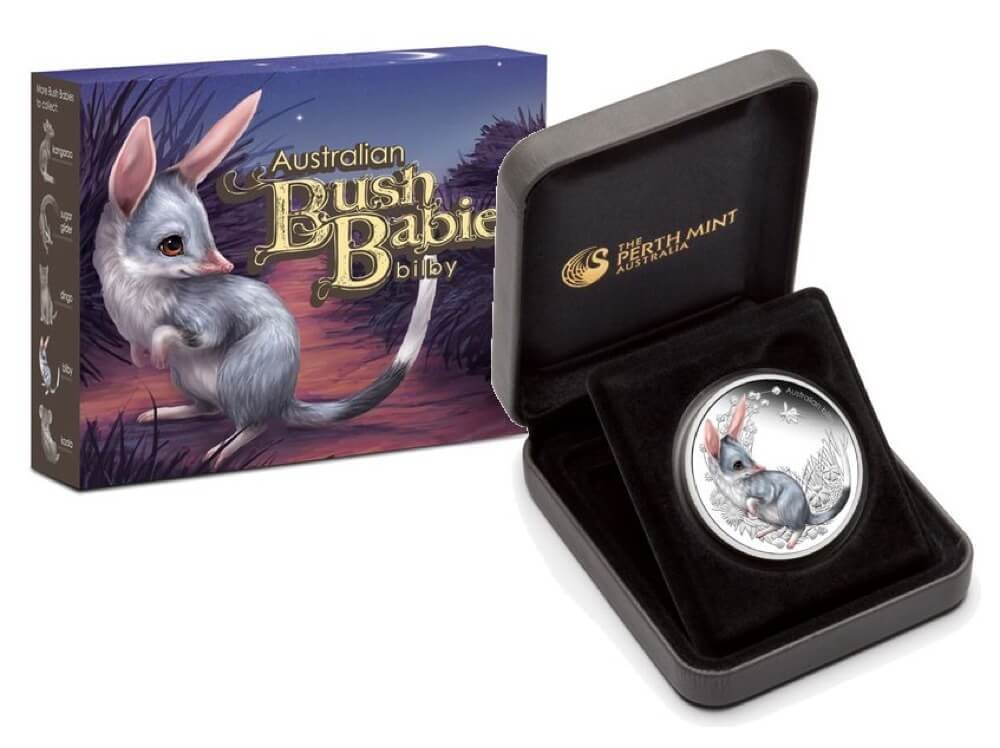 2010 - 2011 Silver 5 Coin Set 1/2 Ounce Bush Babies Series I product image