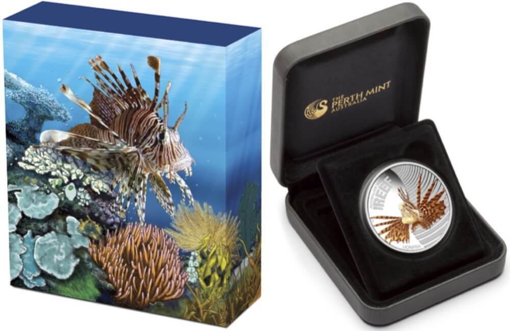 2009 Silver Half Ounce Proof Reef - Lionfish product image