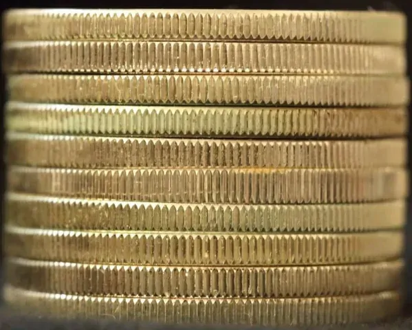 Stack of 10 Australian 10 Dollar Silver Coins product image