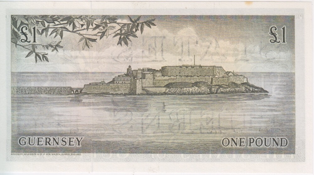 Guernsey 1969 1 Pound Hodder Pick#45b Uncirculated F 260914 product image