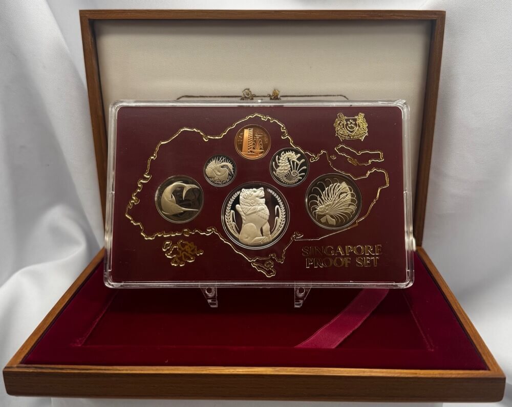 Singapore 1982 Proof Coin Set product image