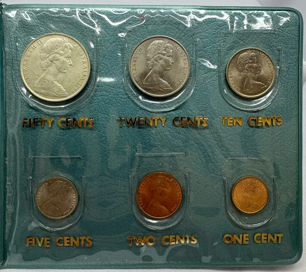 Hendo 1966 Decimal Currency Changeover Souvenir Wallet product image