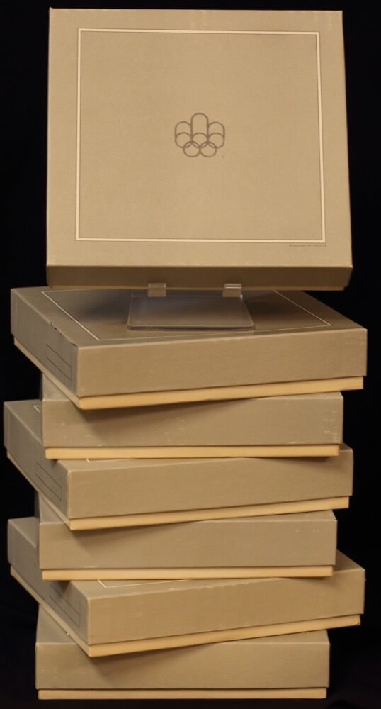 Canada 1973 - 1976 Set of 28 Silver $5 and $10 Coins Montreal Olympics product image