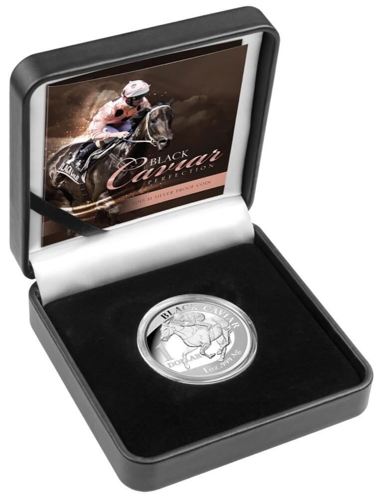 Australia 2013 Silver One Dollar Black Caviar Perfection product image