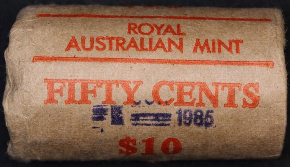 1985 50 Cent Mint Roll