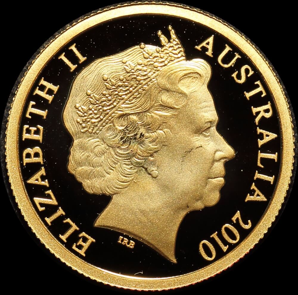 2010 Gold 5 Dollar Proof Coin Tinga Tasmanian Devil ex RAM Master Collection