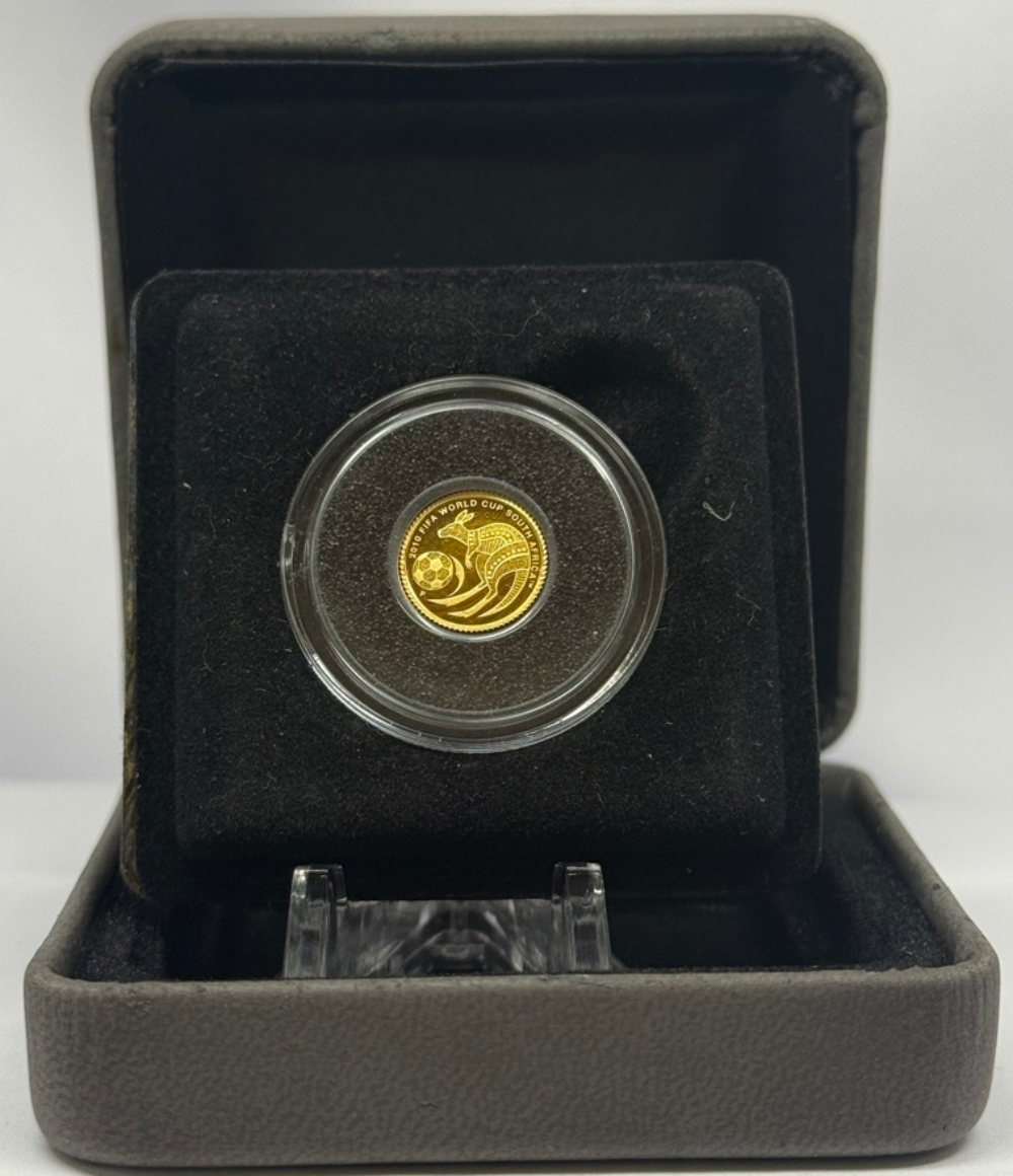 2009 Gold Half Gram Proof FIFA World Cup - South Africa