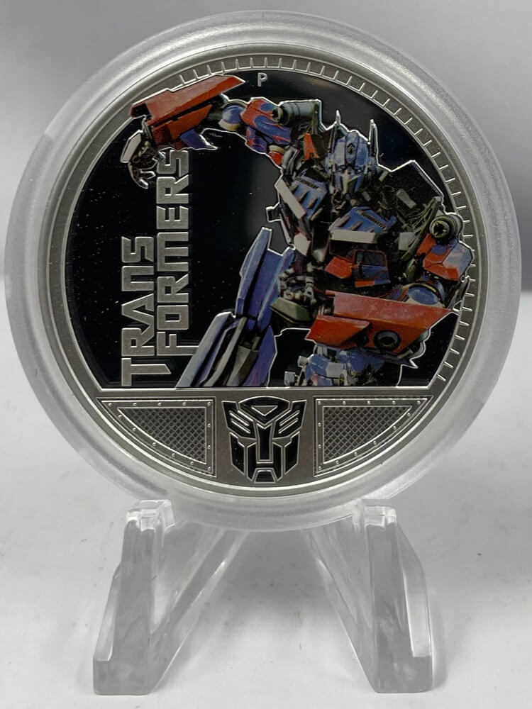 2011 Silver 1oz Proof Transformers - Optimus Prime product image