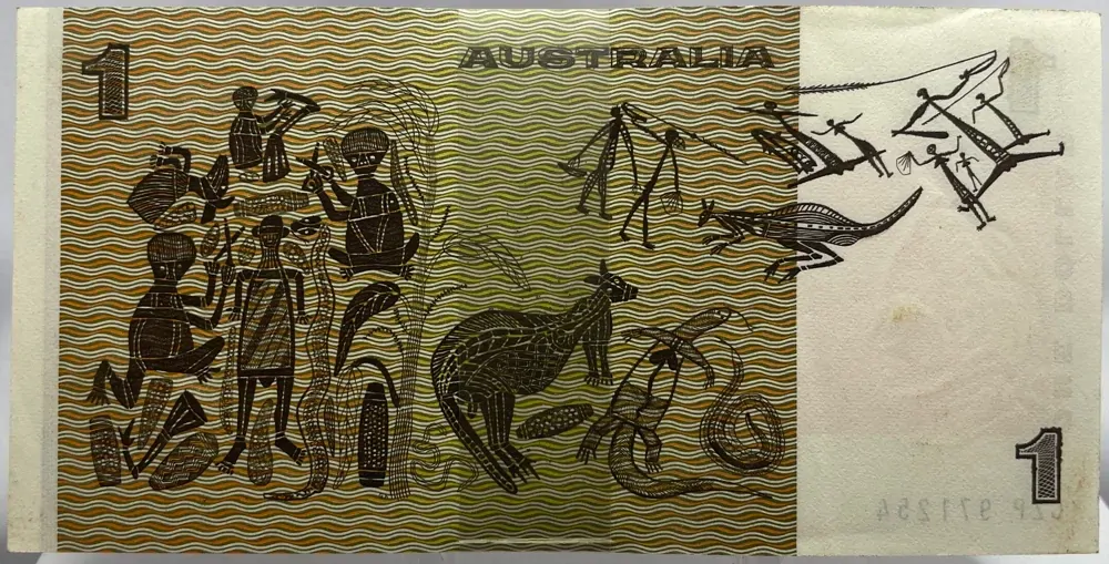 1979 $1 Bundle of 100 Notes Knight/Stone R77 Uncirculated 