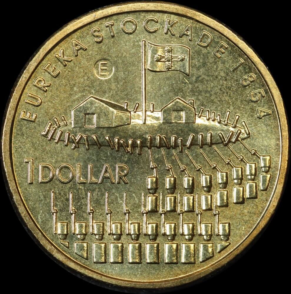 2004 Eureka Complete Set of 5 Mintmarks $1 Coins