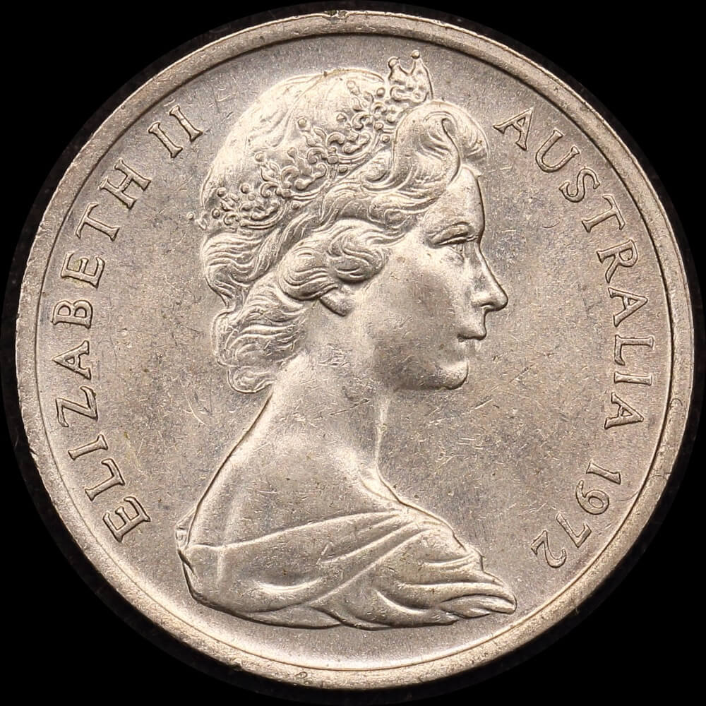 Australia 1972 5 Cent Coin Circulated Sterling Currency australia-1972-5-cent-coin-circulated-sterling-currency