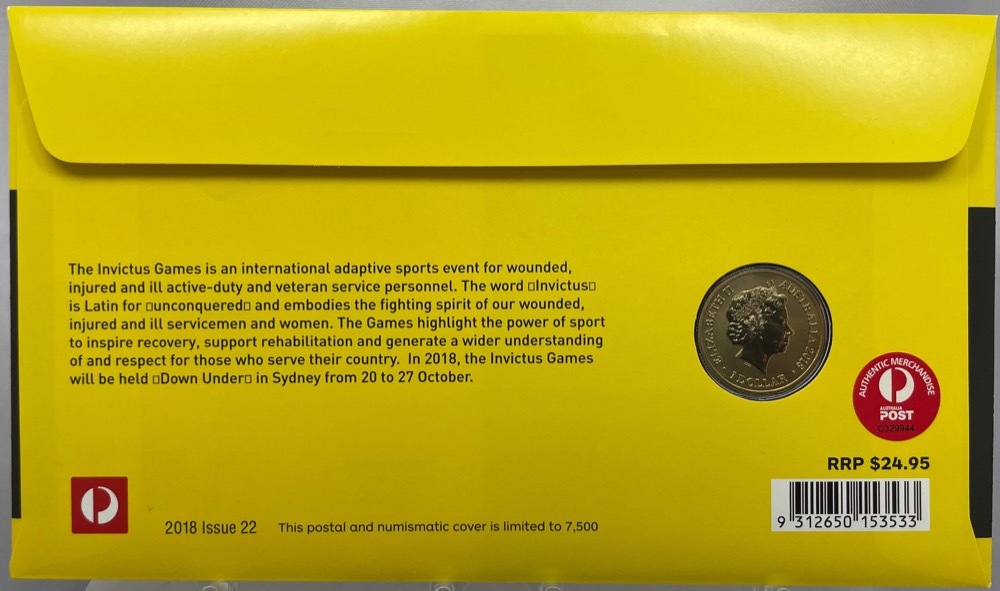 2018 $1 PNC Invictus Games  product image