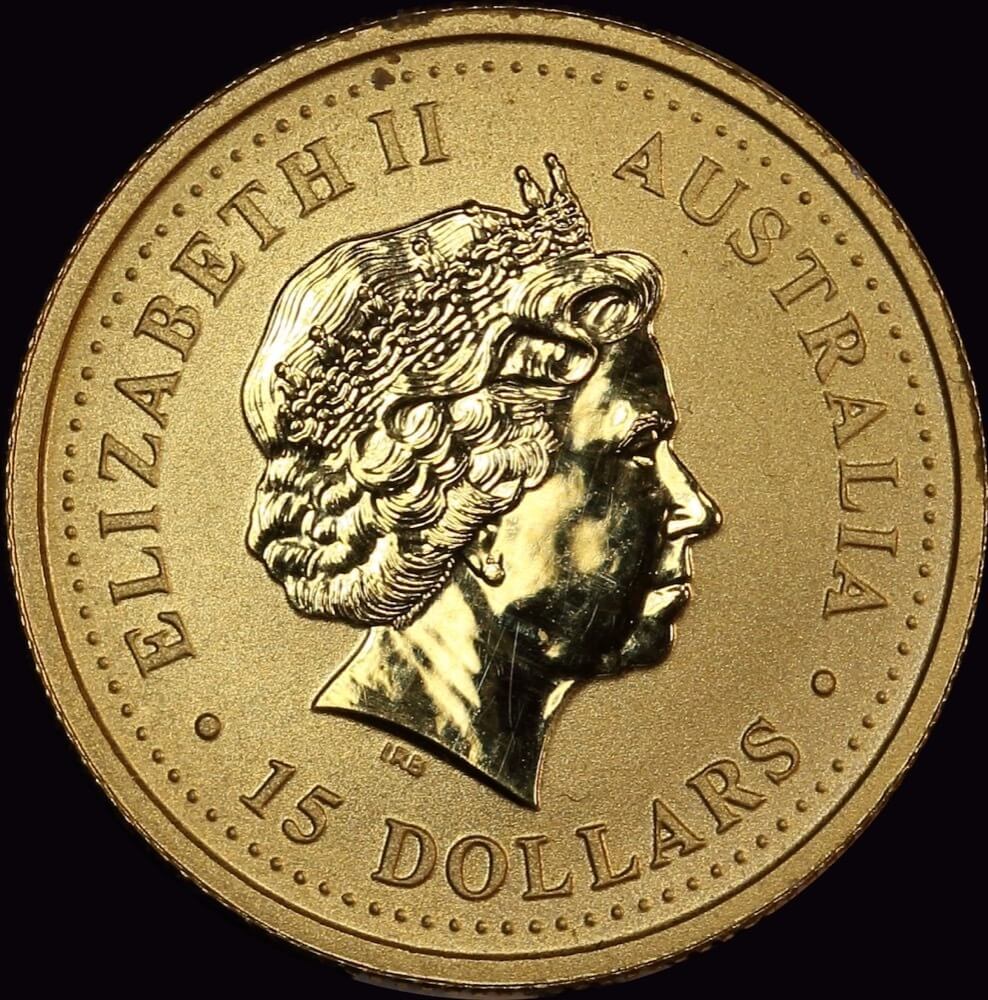 2002 Gold 1/10 Ounce Specimen Coin Lunar Year of the Horse product image