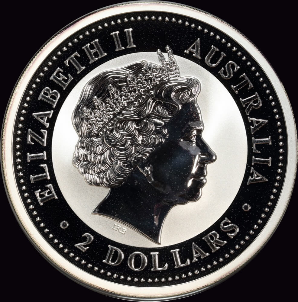 2003 Silver Two Ounce Unc Coin Kookaburra product image
