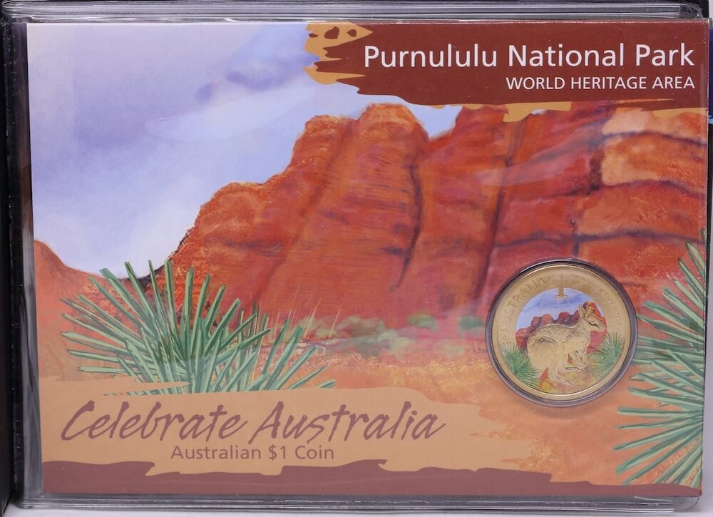 2011 One Dollar Unc 5 Coin Set Celebrate Australia product image