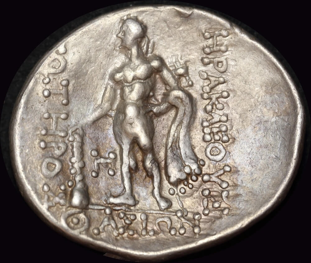 Ancient Greece (Thrace - Thasos) after 148 BC Silver Tetradrachm cf S# 1635 good VF