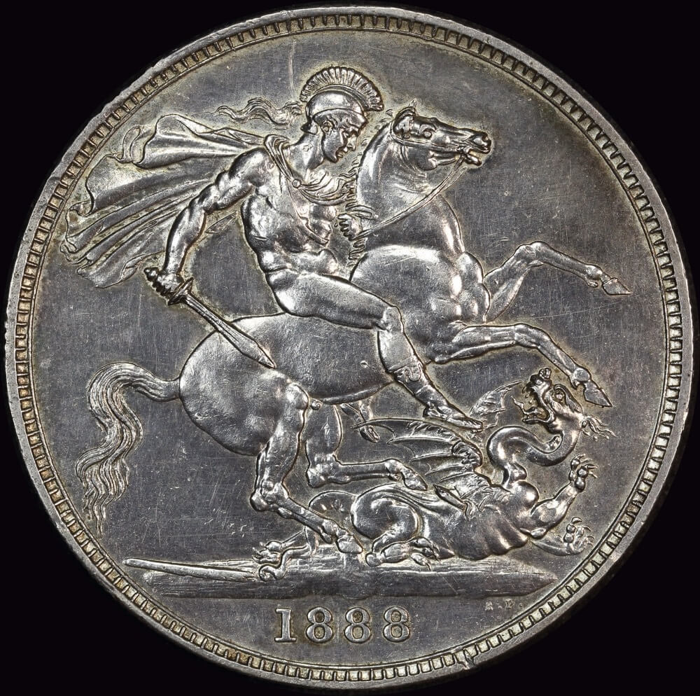 1888 Silver Crown Victoria S#3921 Extremely Fine product image