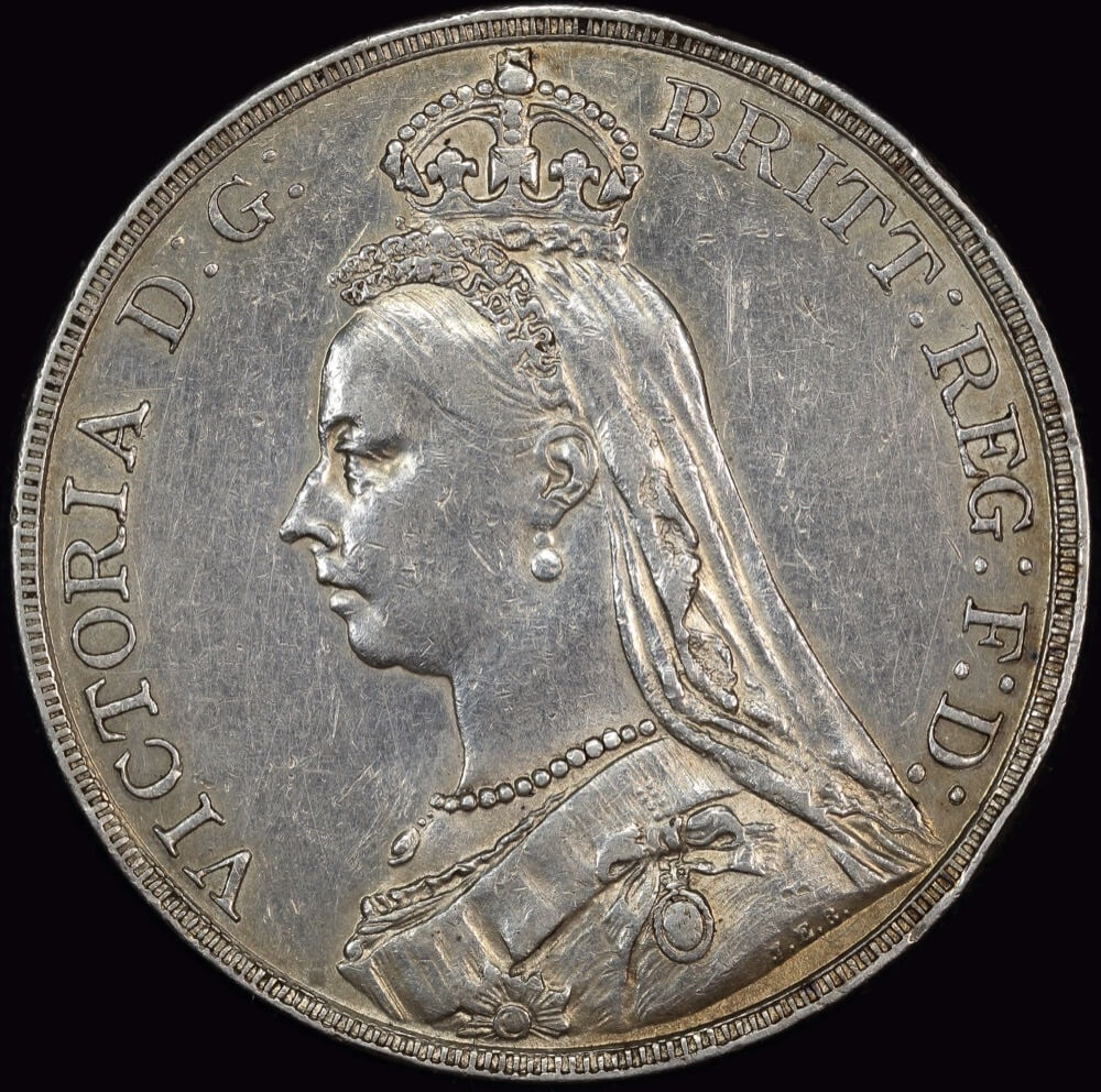 1890 Silver Crown Victoria S#3921 Extremely Fine product image