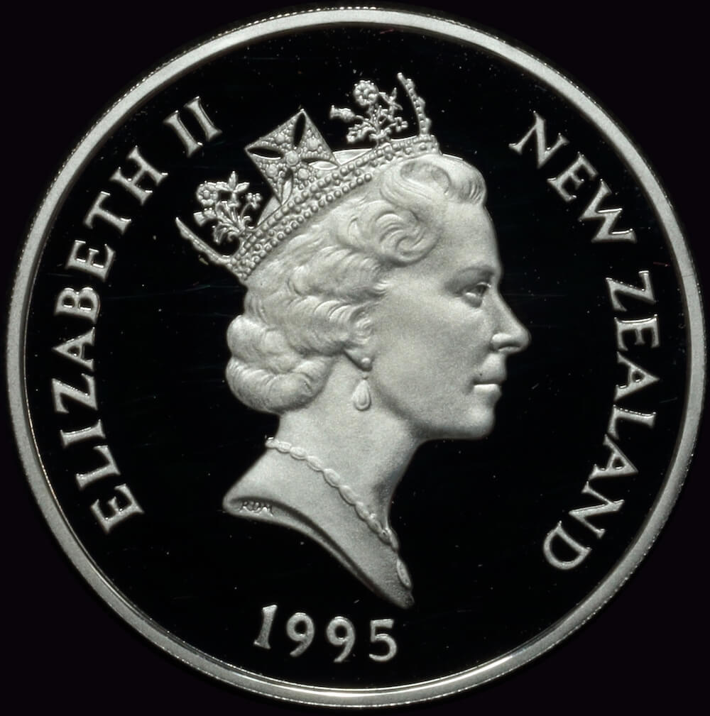 New Zealand 1995 Silver 20c Piedfort Proof Celebration of Maori Language  product image