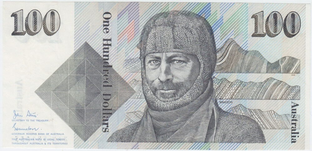 1984 $100 Note Johnston/Stone R608 Uncirculated