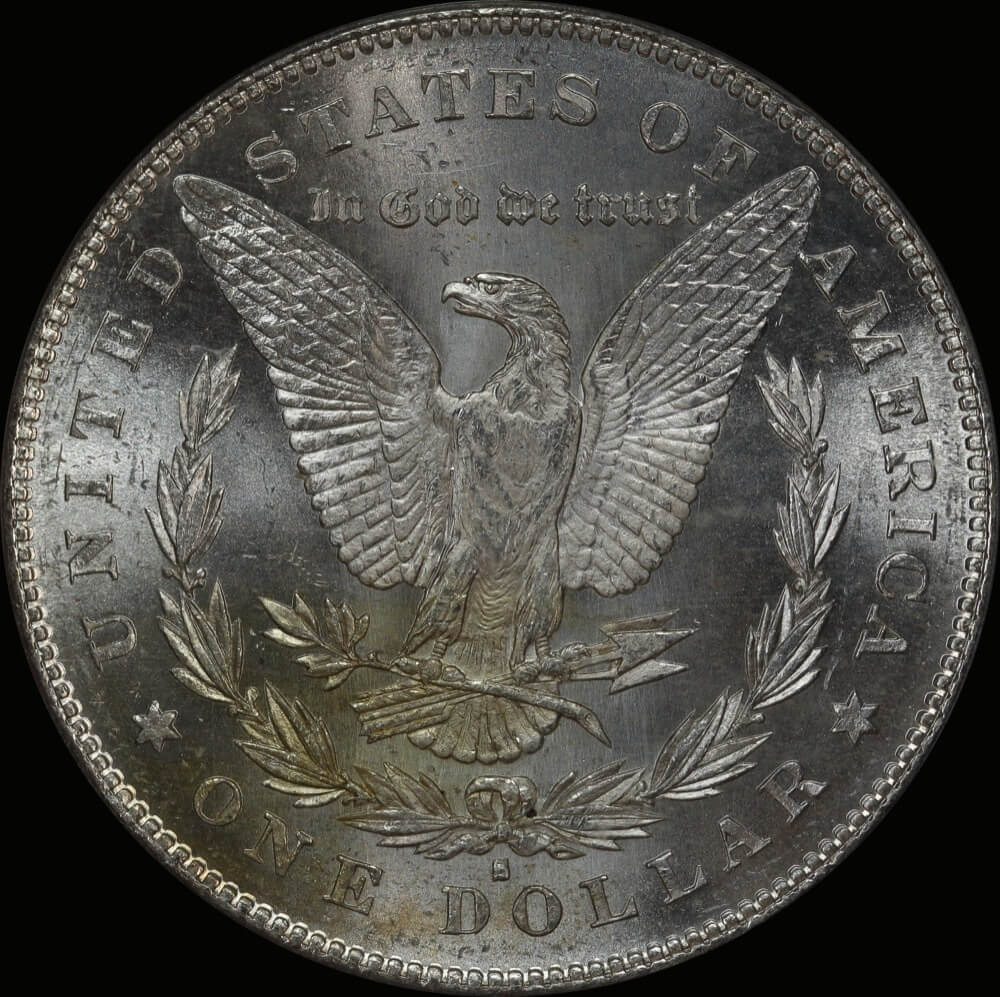 USA 1878-S Silver One Dollar Unc (PCGS MS62) product image