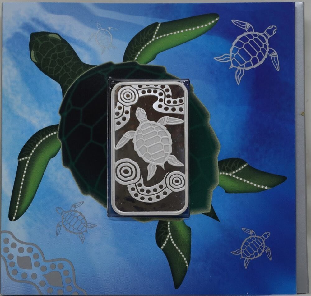 2008 Silver 1 Ounce Proof Turtle Dreaming product image