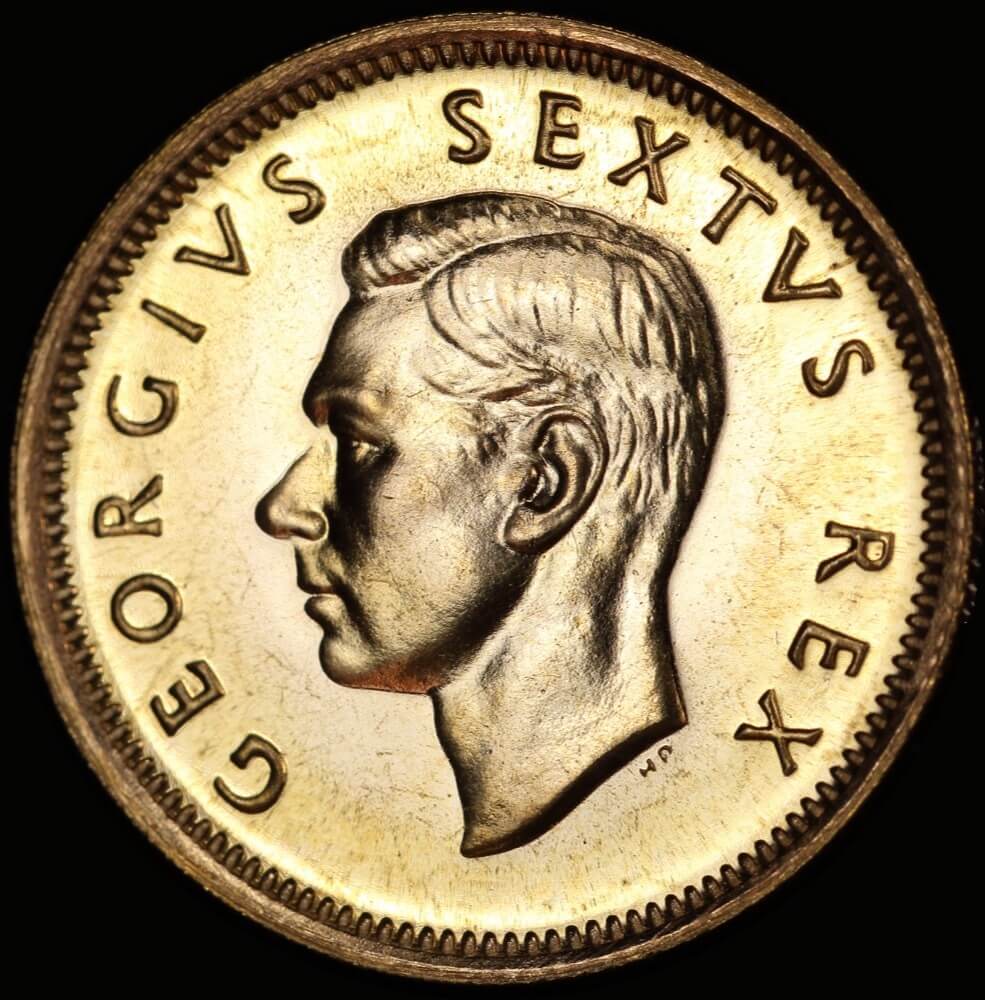 South Africa 1952 Gold Proof 1/2 Pond KM#42 FDC product image