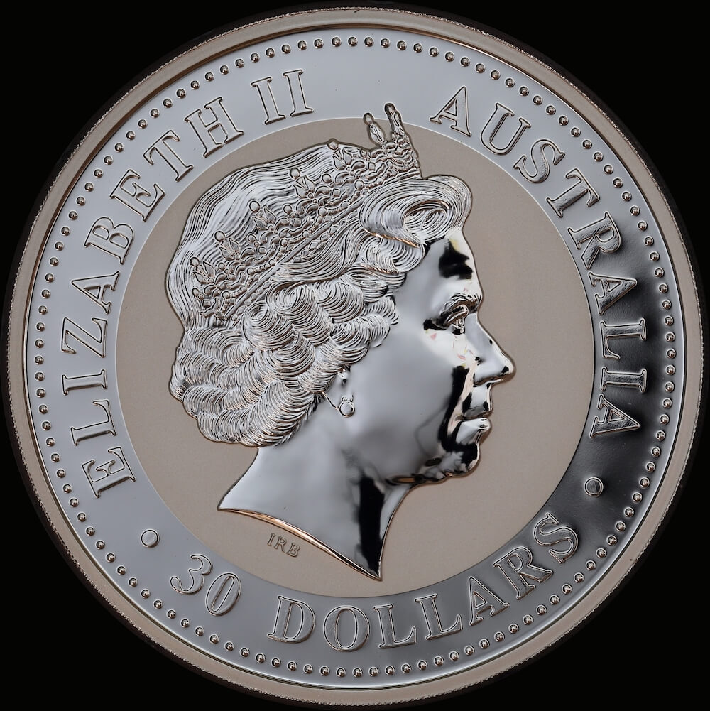 2002 Silver Lunar One Kilo 1kg Specimen Coin Horse - Perth Mint Series I product image