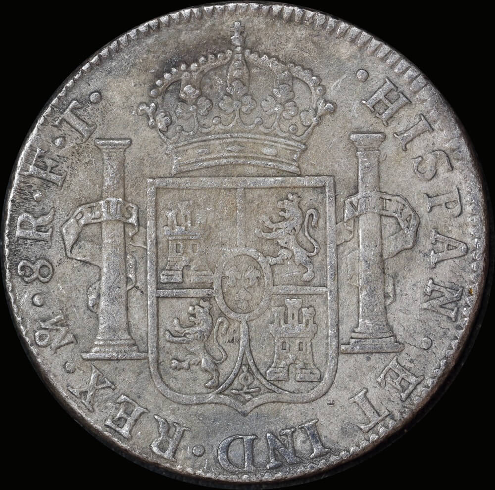 Mexico 1803 Silver 8 Reales KM#109 Good Fine