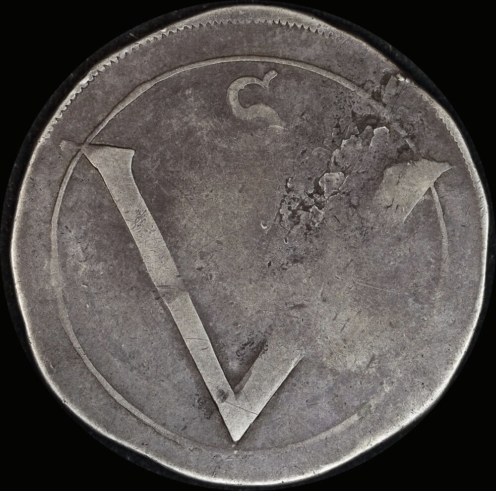 Ireland 1643 ~ 1644 Silver Ormonde Crown IC15S-015 Fine product image