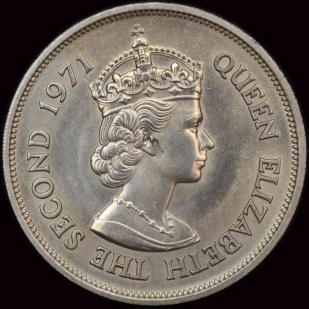 Mauritius 1971 Copper-Nickel 10 Dodo Bird Rupees KM# 38 Uncirculated product image