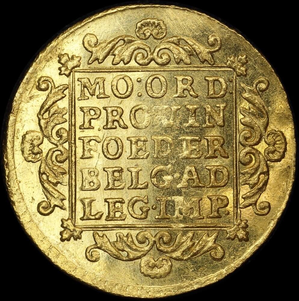 Netherlands (Holland) Gold Ducat 1769 KM# 12 Uncirculated