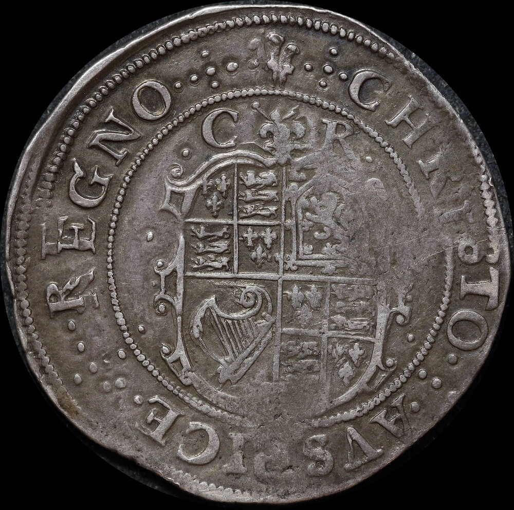 1625 ~ 1649 Silver Halfcrown Charles I S#2769 AVF