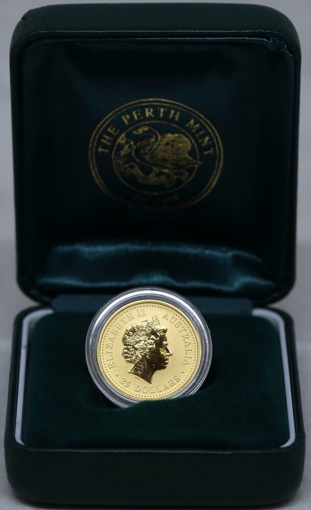 2006 Gold Quarter Ounce Specimen Coin Kangaroo Nugget M7 Privy product image