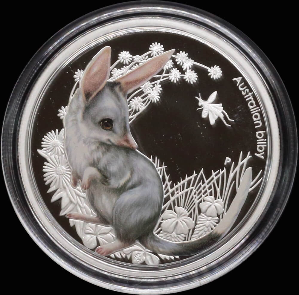 Silver Half Ounce Proof Coin 2011 Bush Babies - Bilby product image
