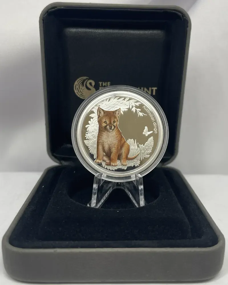 2011 Silver 1/2 Ounce Proof Coin Bush Babies - Dingo