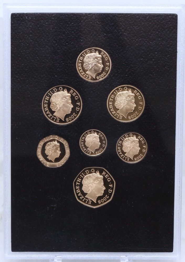 Great Britain 2008 Gold Proof Coin Collection Royal Shield of Arms product image