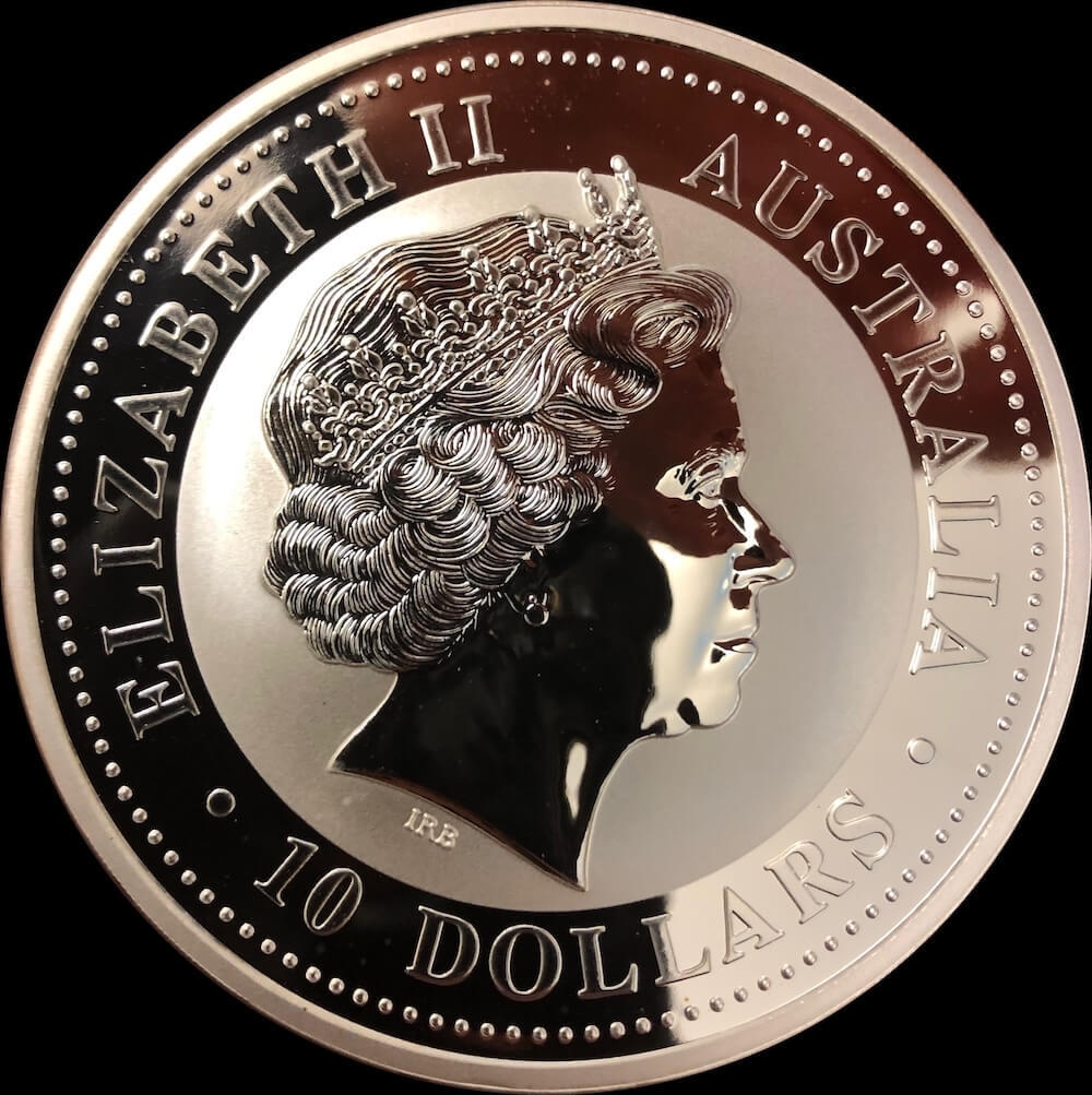 1999 Silver Ten Ounce Specimen Coin Kookaburra product image