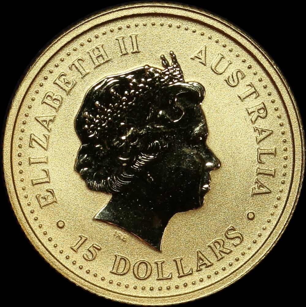 2000 Gold 1/10ozt Specimen Kangaroo Nugget