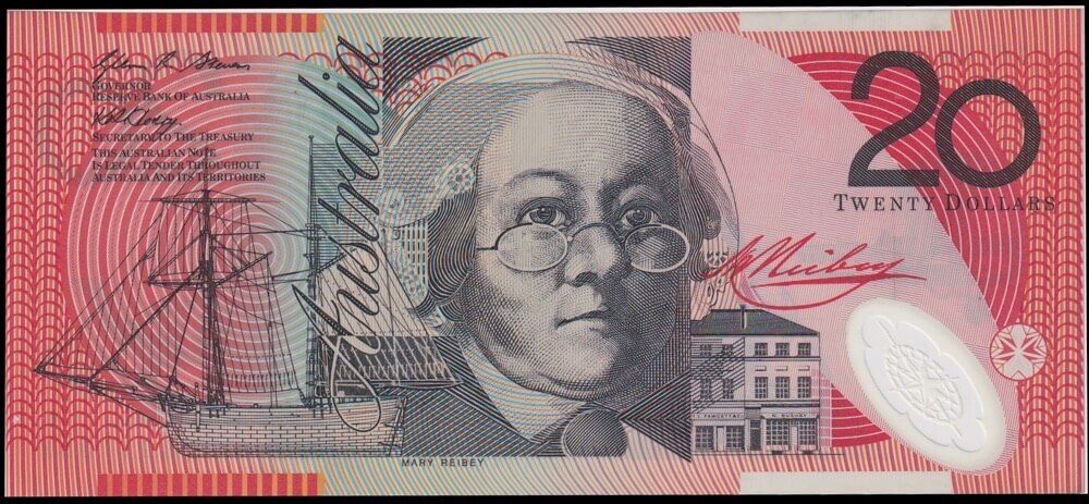 2008 $20 Note Stevens/Henry Last Prefix JC08 R421bL Uncirculated