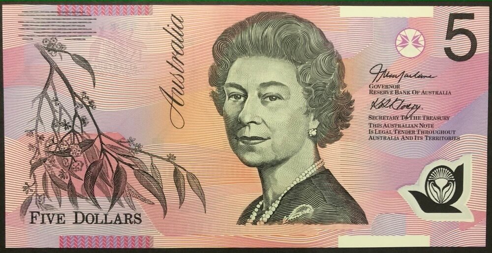 2006 $5 Note McFarlane/Henry BA06 First Prefix 220dF Uncirculated