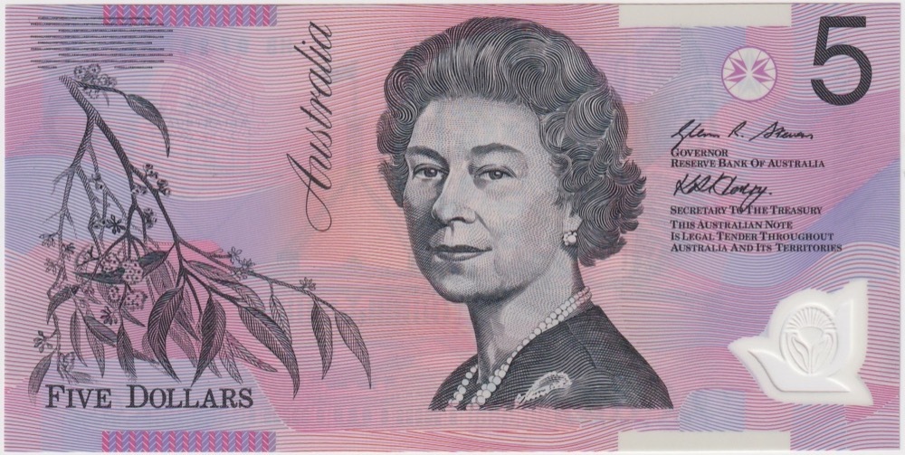 2007 $5 Note Stevens/Henry HB07 Last Prefix 221aL Uncirculated