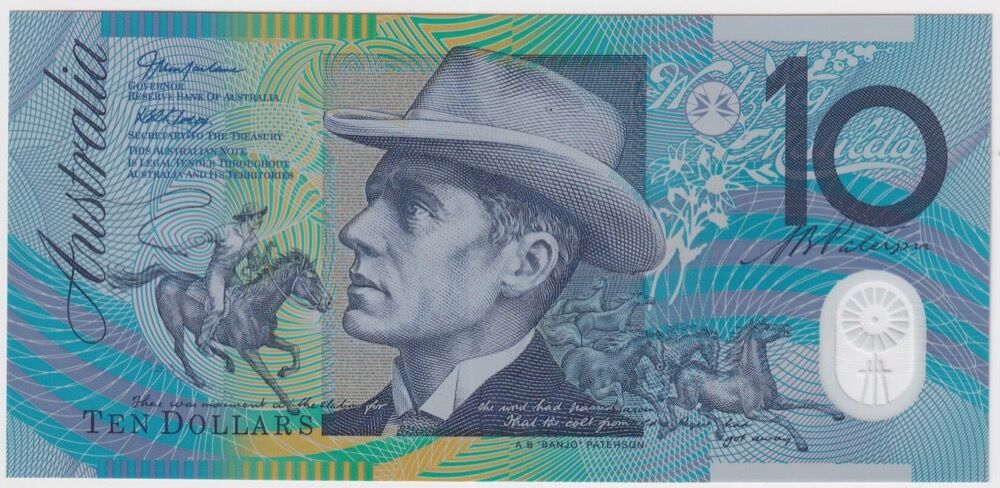 2006 $10 Note McFarlane/Henry AA06 First Prefix 320cF Uncirculated